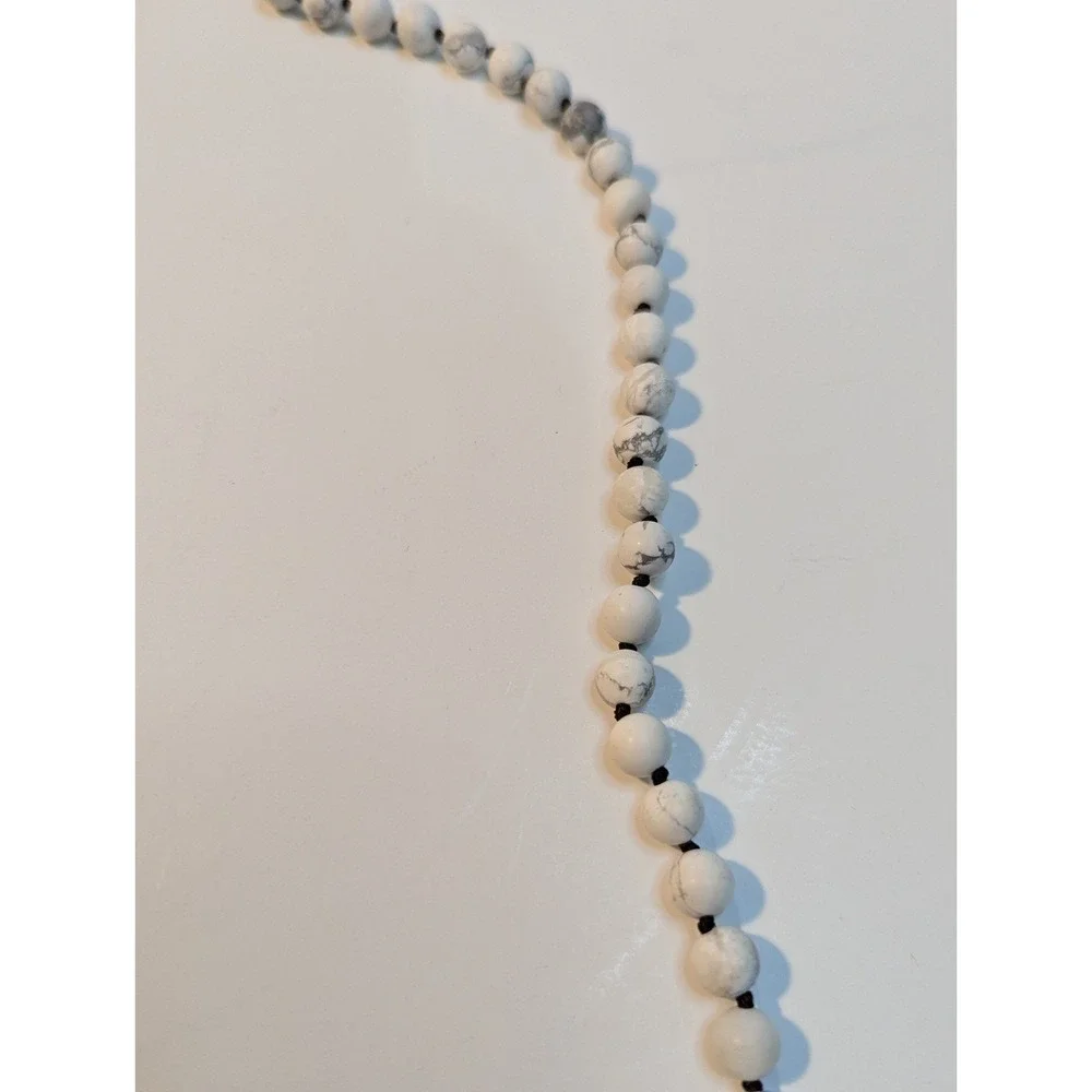 NEW‎ L Rae necklace white howlite & antler